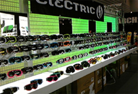 スポーツ用品メーカー展示会