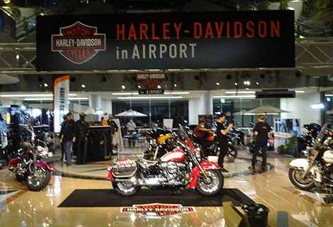 ハーレーダビッドソン展示会