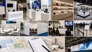 展示会・イベントでよく使われる什器・施工内容ガイド